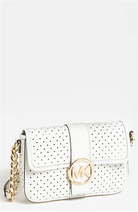 white michael kors crossbody saffiano with turquoise inside|Michael Kors saffiano bag black.